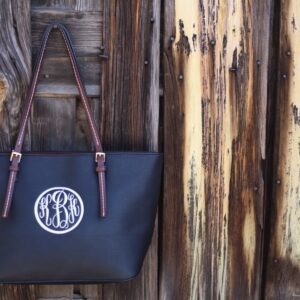 monogrammed purse